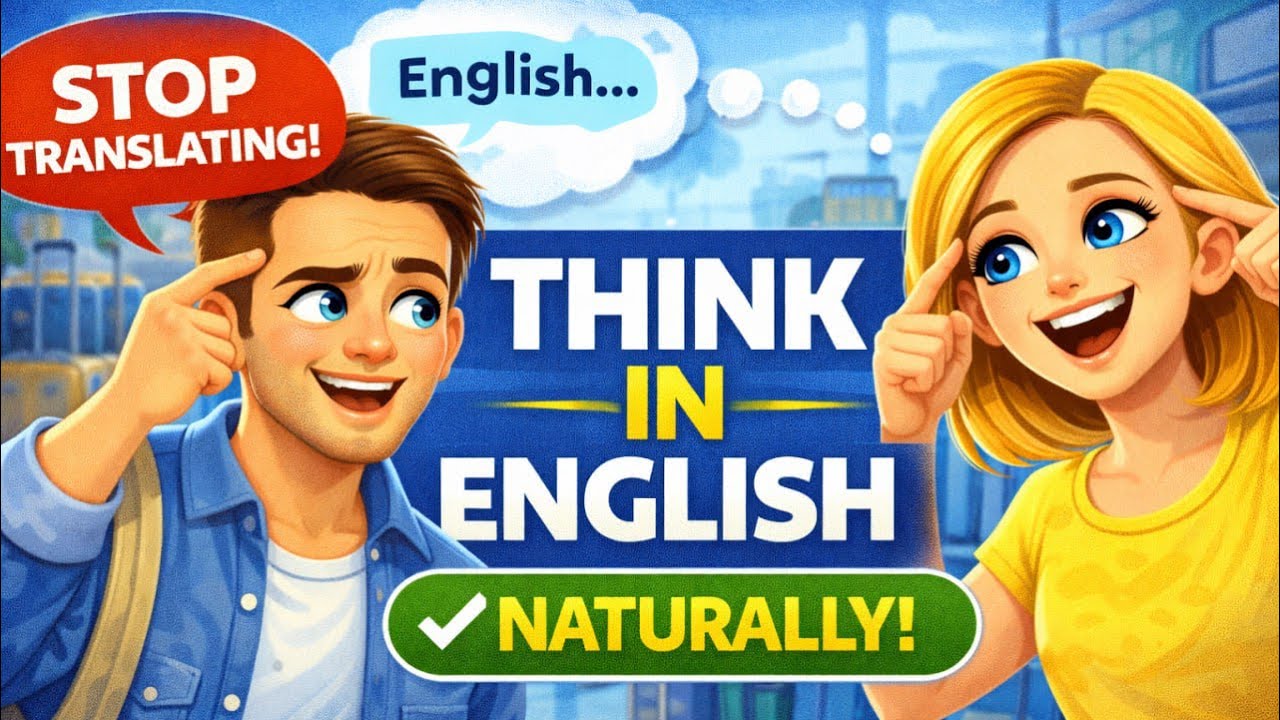 English Conversation Practice  Stop Translating & Speak Naturally