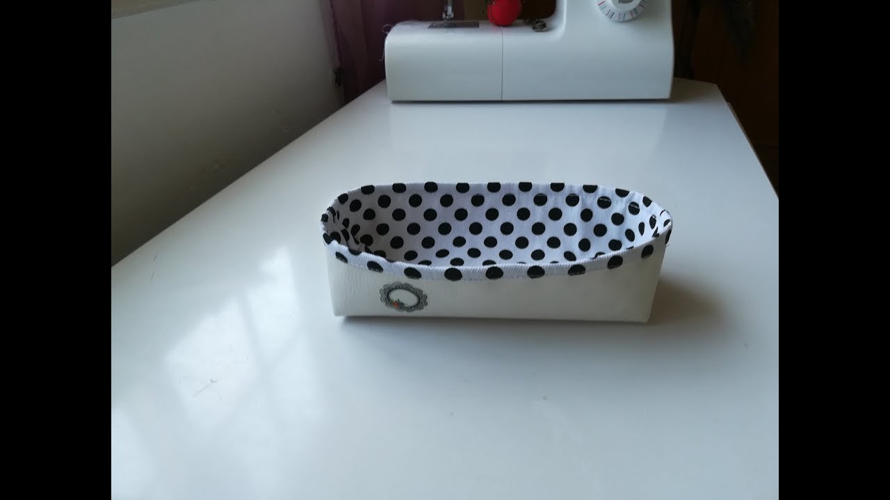 Tuto Facile Panier Multiusages - Couture Anaïs