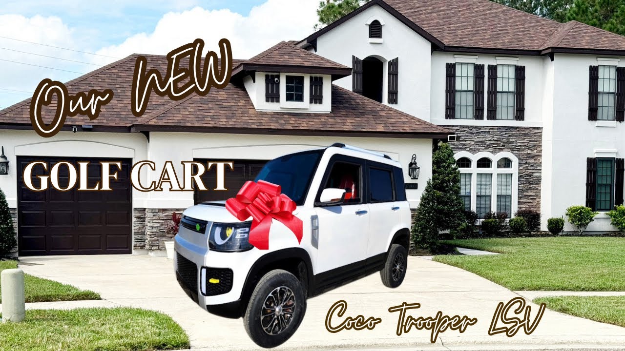 Наш новый гольф-кар | Coco Trooper LSV