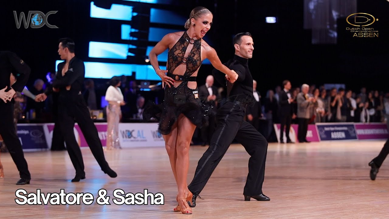 Salvatore Sinardi & Sasha Kondrashova - Cha-Cha-Cha dance | AM LAT - Dutch Open 2023