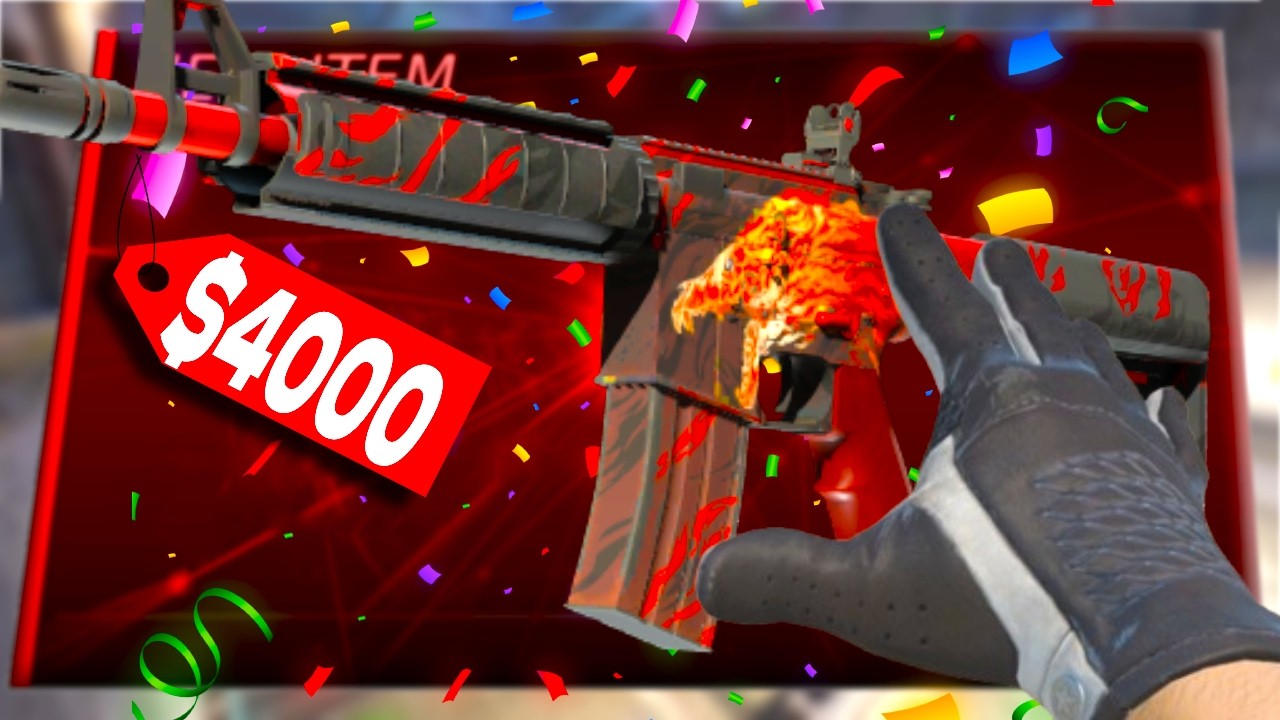 Unboxing The Most Expensive CS2 M4A4 Skin !!!