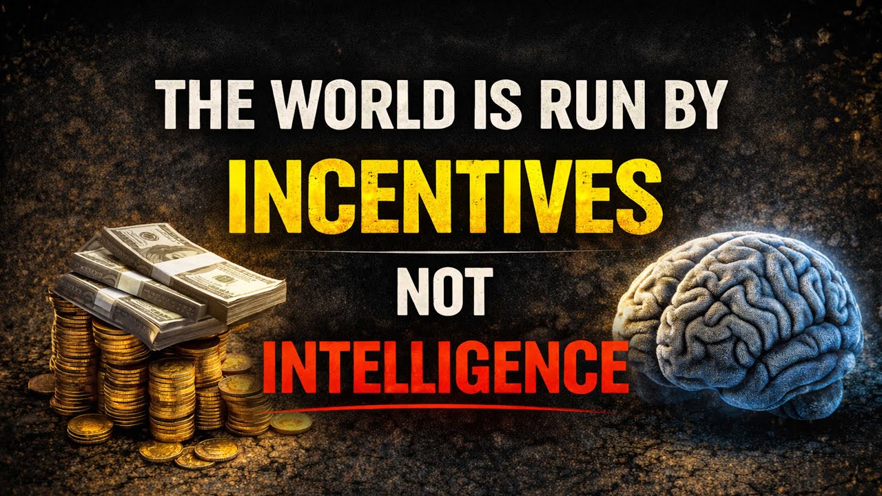 The World Is Run by Incentives, Not Intelligence