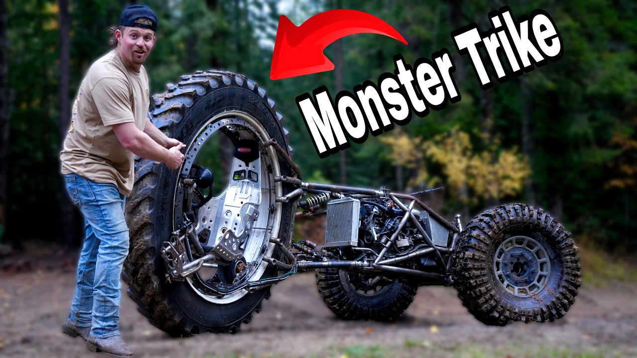 Тестируем Monster 3-Wheeler!