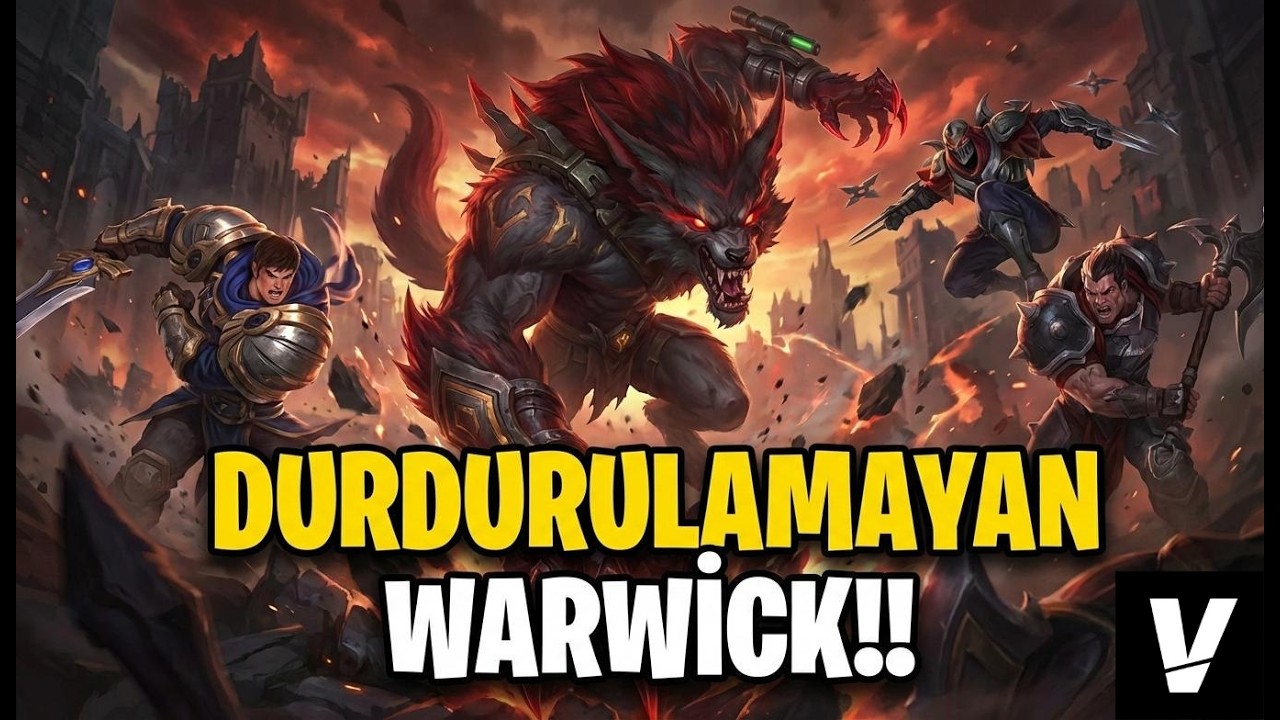MAÇ ALDIRAN WARWİCK!!! EFSANE HERO!!!