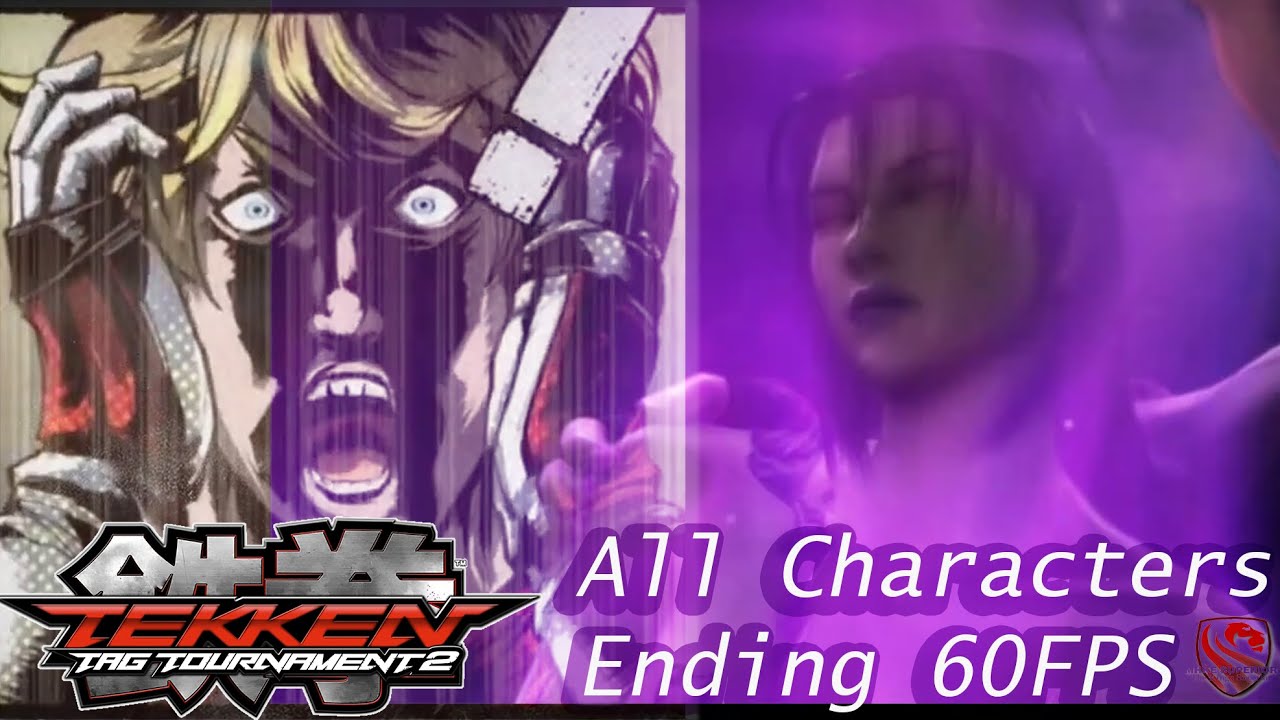 Tekken Tag Tournament 2 All Characters Endings Movies Cutscene TT2 - 1080p 60FPS.