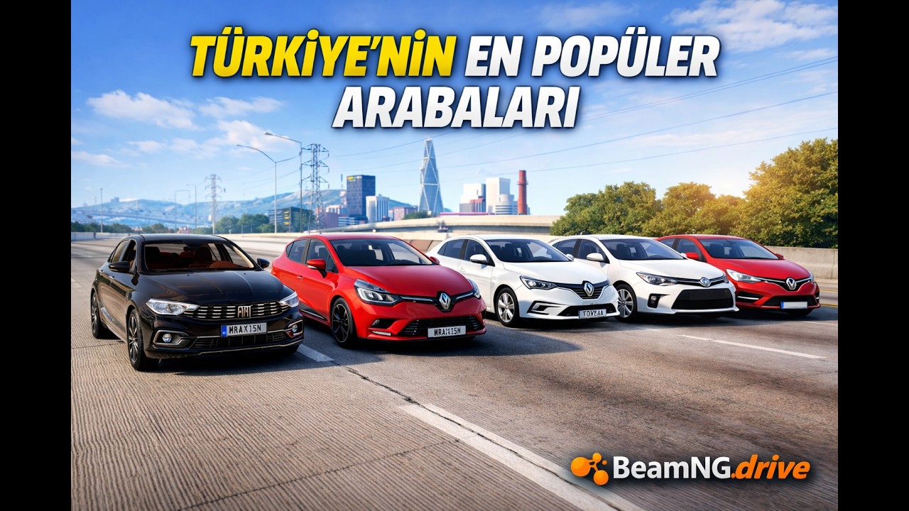 Türkiye’nin En Popüler Arabaları Testte! Hangisi Daha İyi? 🚗💥 | BeamNG.drive