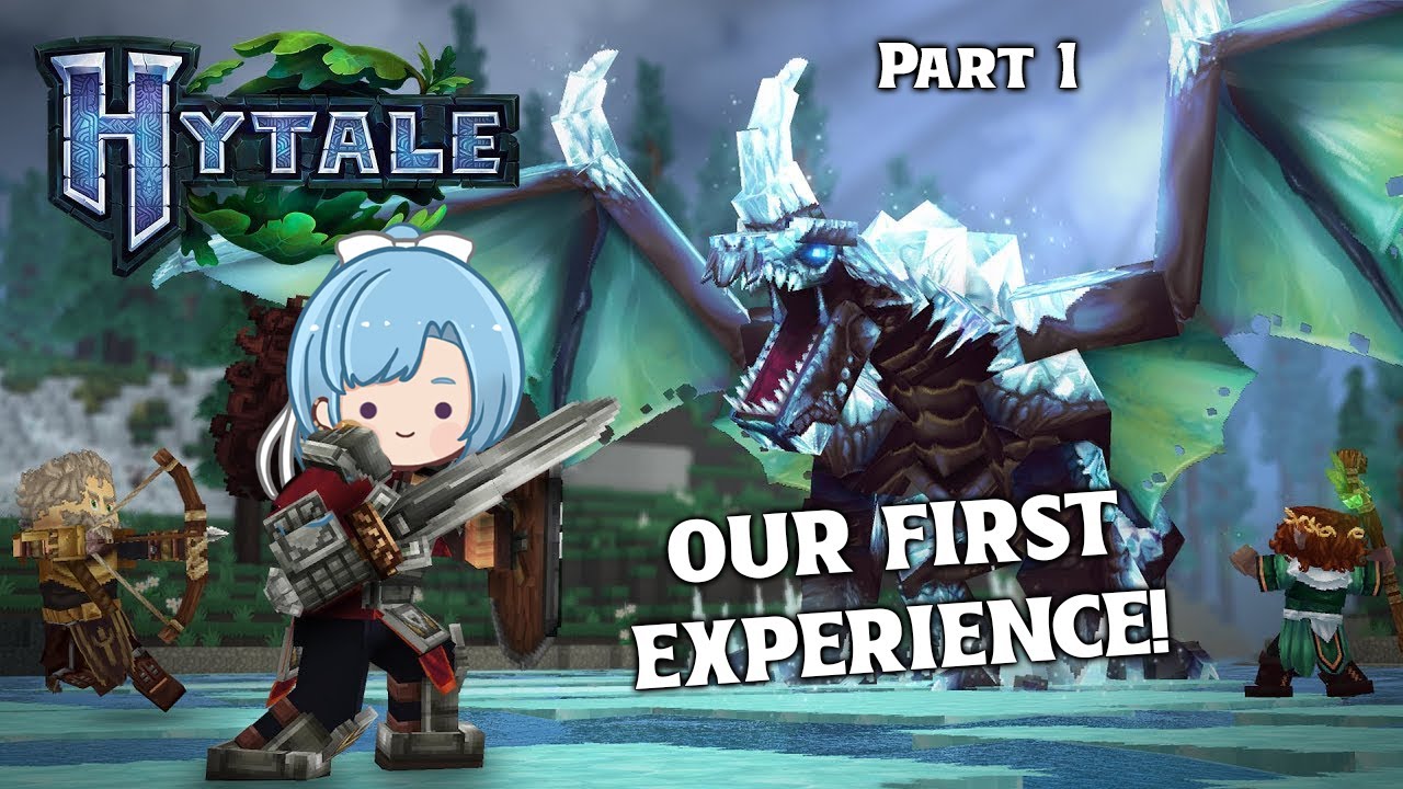 [HYTALE] Twins play Hytale for the first time!  (Yuki and Yuna | Duo Leveling) Twin Vtubers