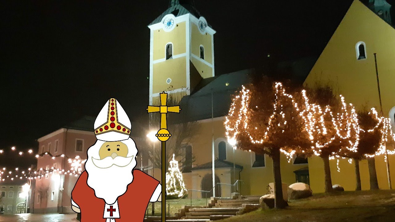 Nikolausgruss aus dem Pfarrhof