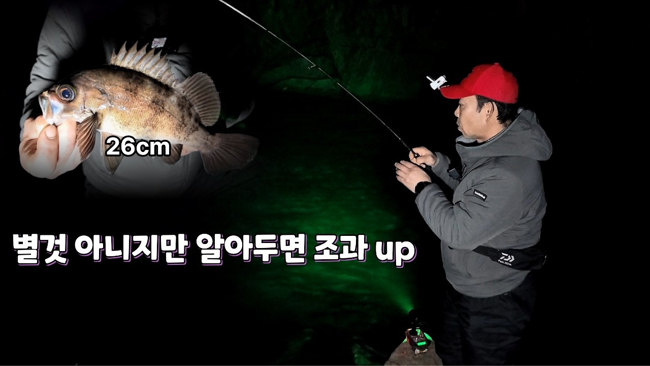 볼락 사소하지만 조과 차이를 만들수 있는 tip