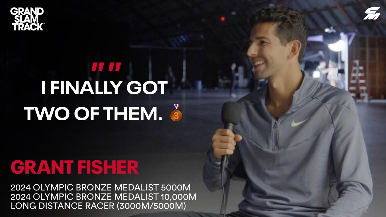 Grant Fisher Reflects On His Olympic Bronze Medals In Paris, Plotting For 2025 With Grand Slam Track