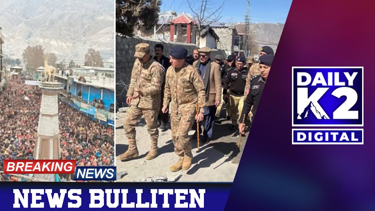 🔴Daily K2 News Skardu & Gilgit | Security Alerts, Shutdowns, Protests & Curfew Updates
