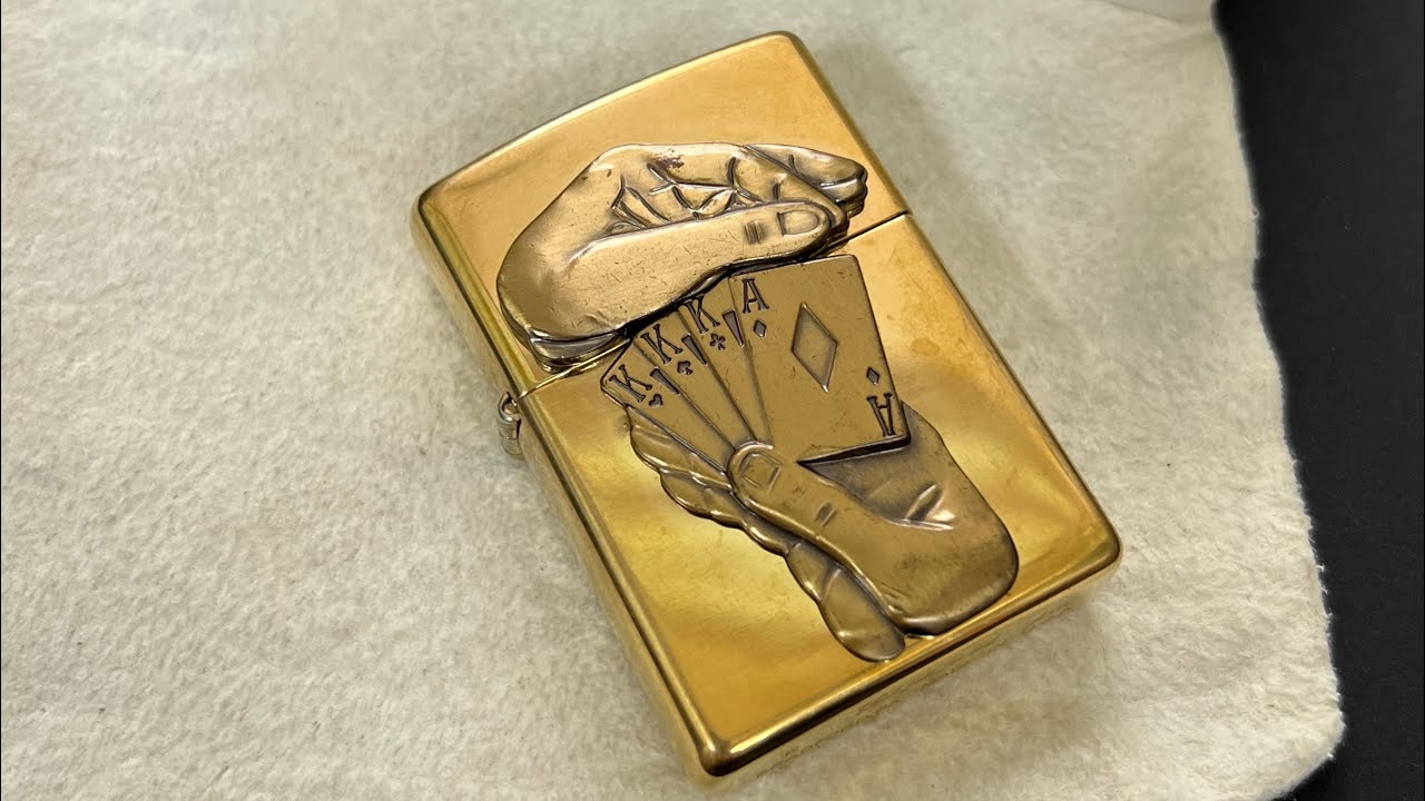 Zippo Cù Lủ năm 1997 , emblem chuẩn zin