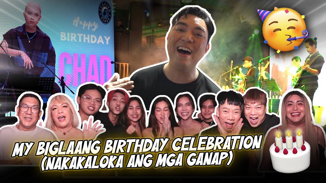 MY BIGLAANG BIRTHDAY CELEBRATION (NAKAKALOKA ANG MGA GANAP) | CHAD KINIS VLOGS