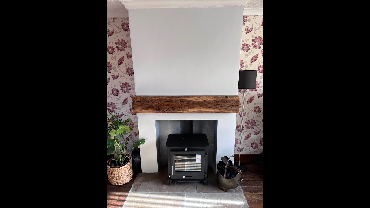 Opening up Fire Place for Multi Fuel Stove