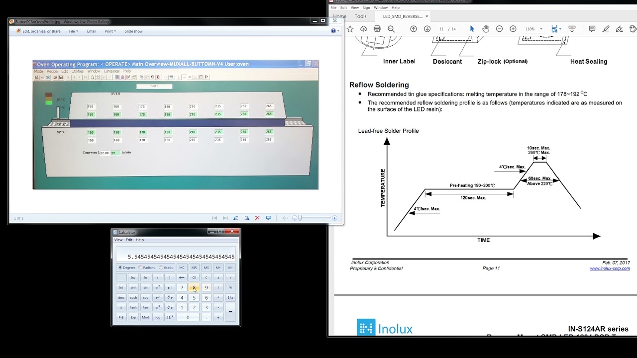 IoT#144 - PCBA - Reflow Oven Profile Analysis