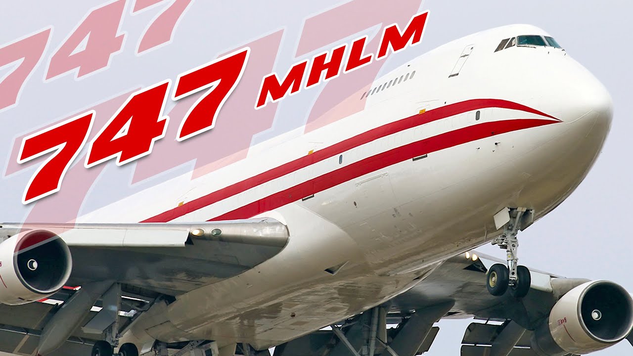 Aerostan 747-200F EX-47002 Landing at La Mesa Int. MHLM, San Pedro Sula