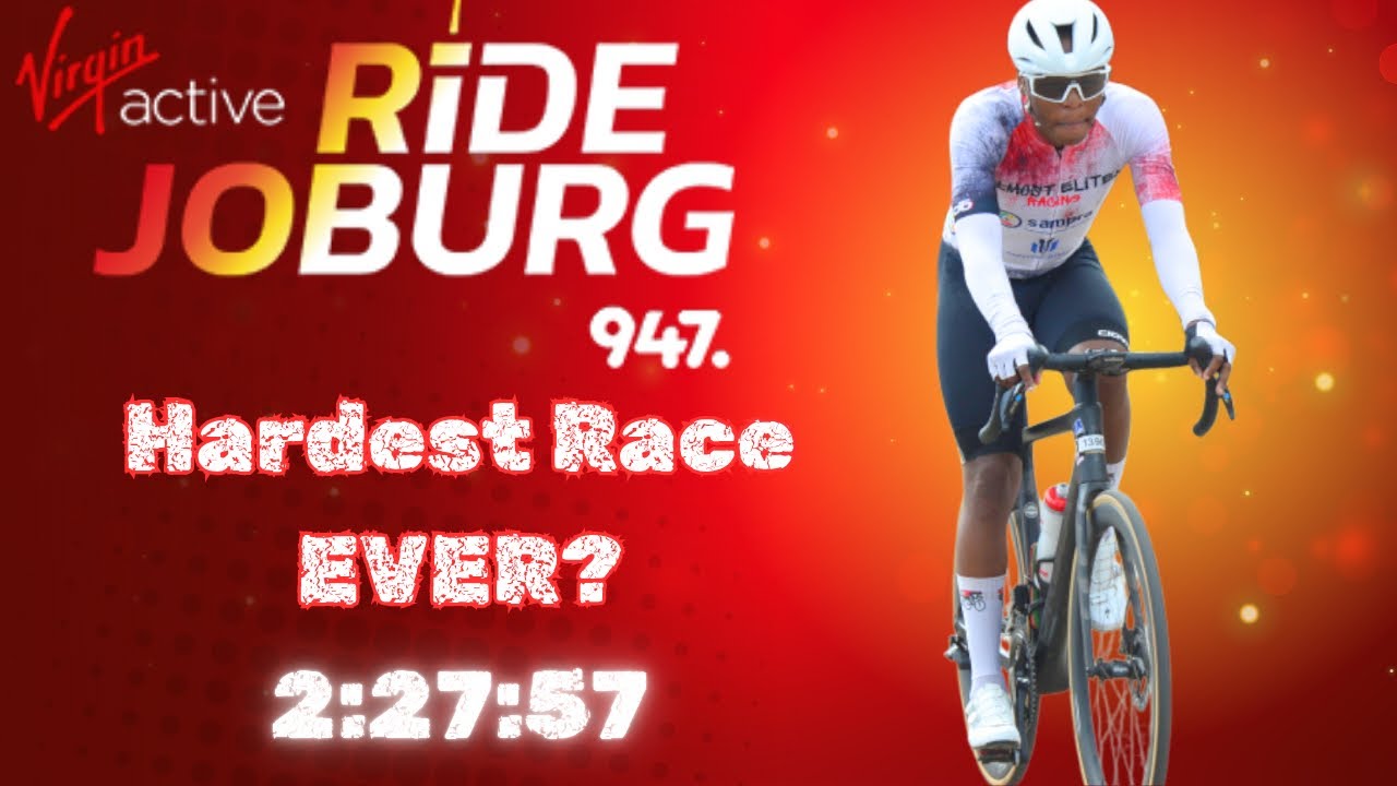 Pushing Past the Limit. The HARDEST RACE We've Done| 94.7 Ride Joburg 2025