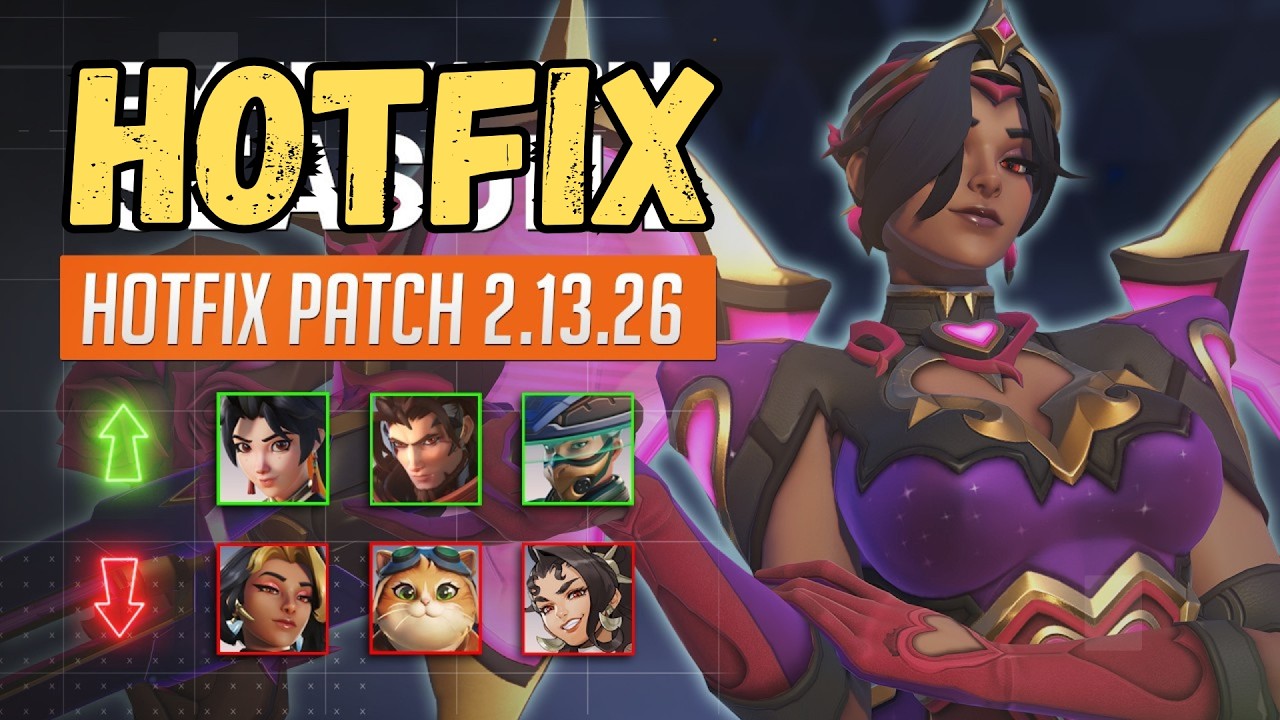 В Overwatch вышло экстренное обновление (объяснение усилений и ослаблений).