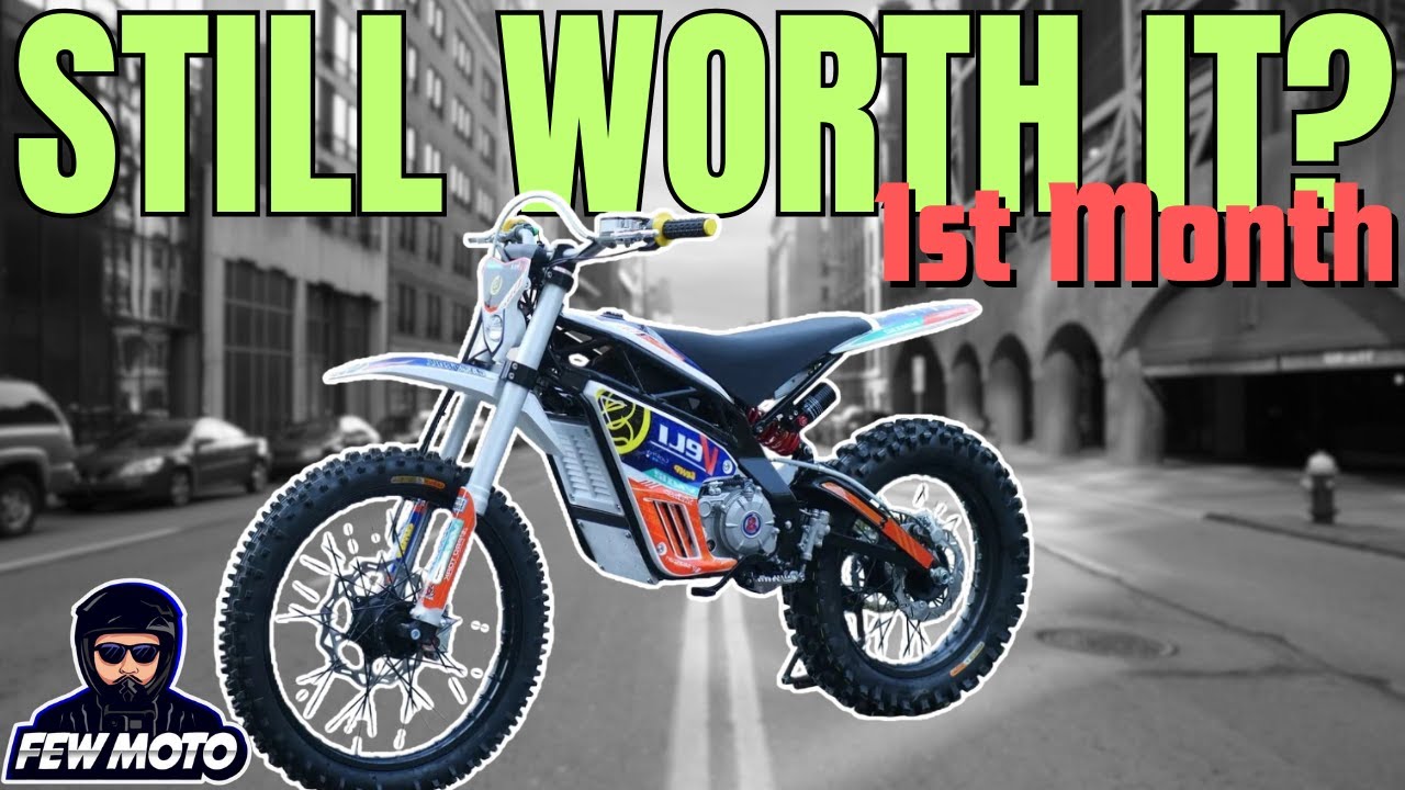 Velimotor VMX12 Electric Dirt Bike (With Gears) One Month Review