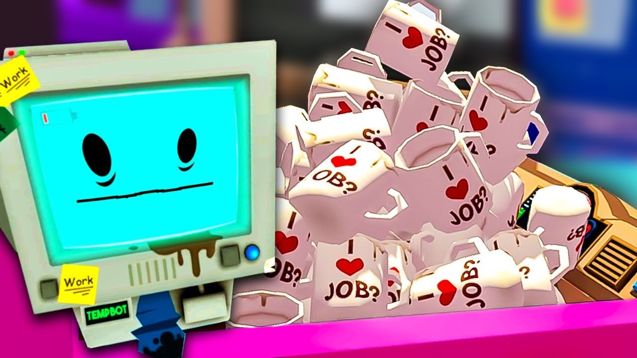 БОТ ВЗОРВАЛ МАШИНУ С ПОМОЩЬЮ КОФЕЙНЫХ ЧАШЕК! - Геймплей Job Simulator VR - Геймплей на HTC Vive P...