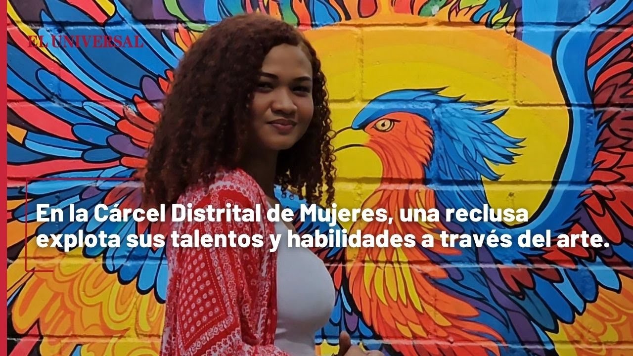En la Cárcel Distrital de Mujeres, una reclusa explota sus talentos y habilidades a través del arte.