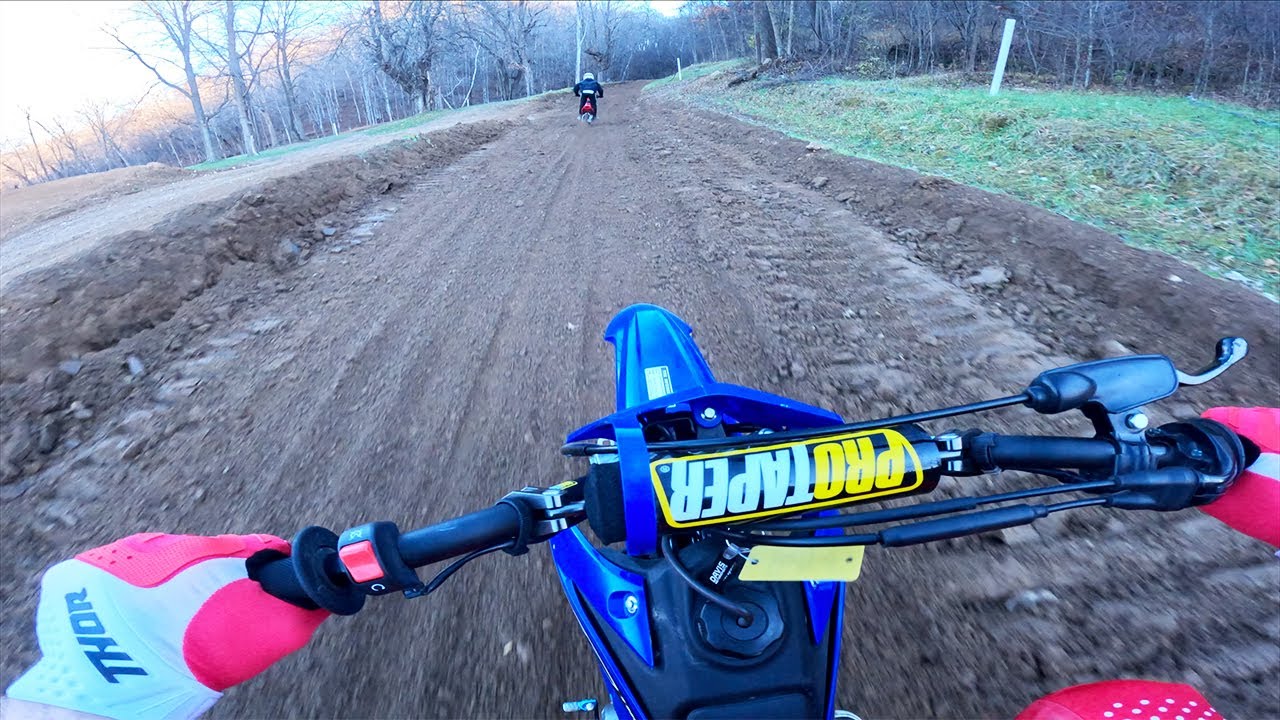 2026 Yamaha TTR 110 & Honda CRF 110 break in on a pro MX track.. ( I think I broke my suspension)