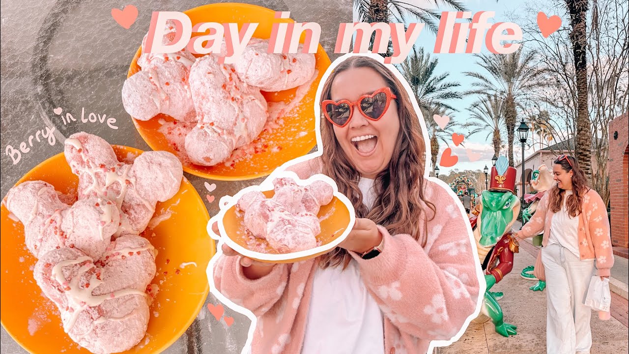 A day in my life at Disney’s Port Orleans resort 🥰🌴 Galantine’s with my girls and the NEW beignets!