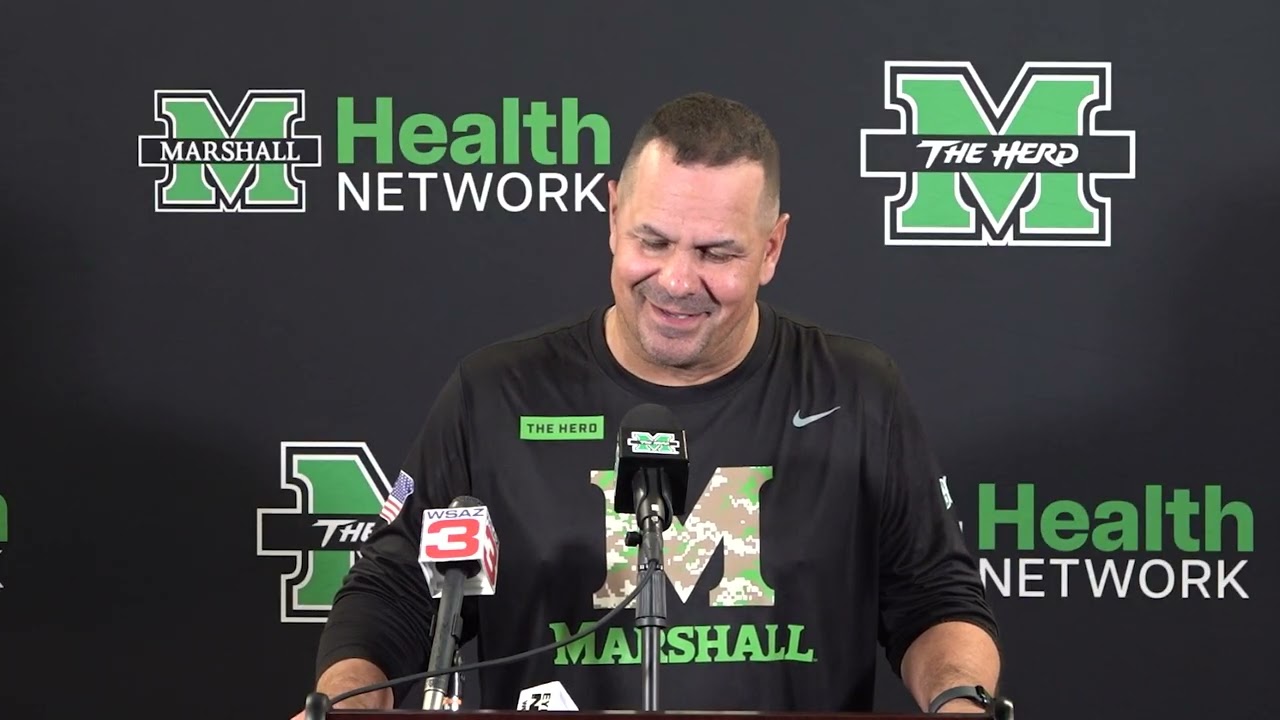 Marshall Football: Tony Gibson Post-Game Press Conference (Week 3 | Eastern Kentucky)