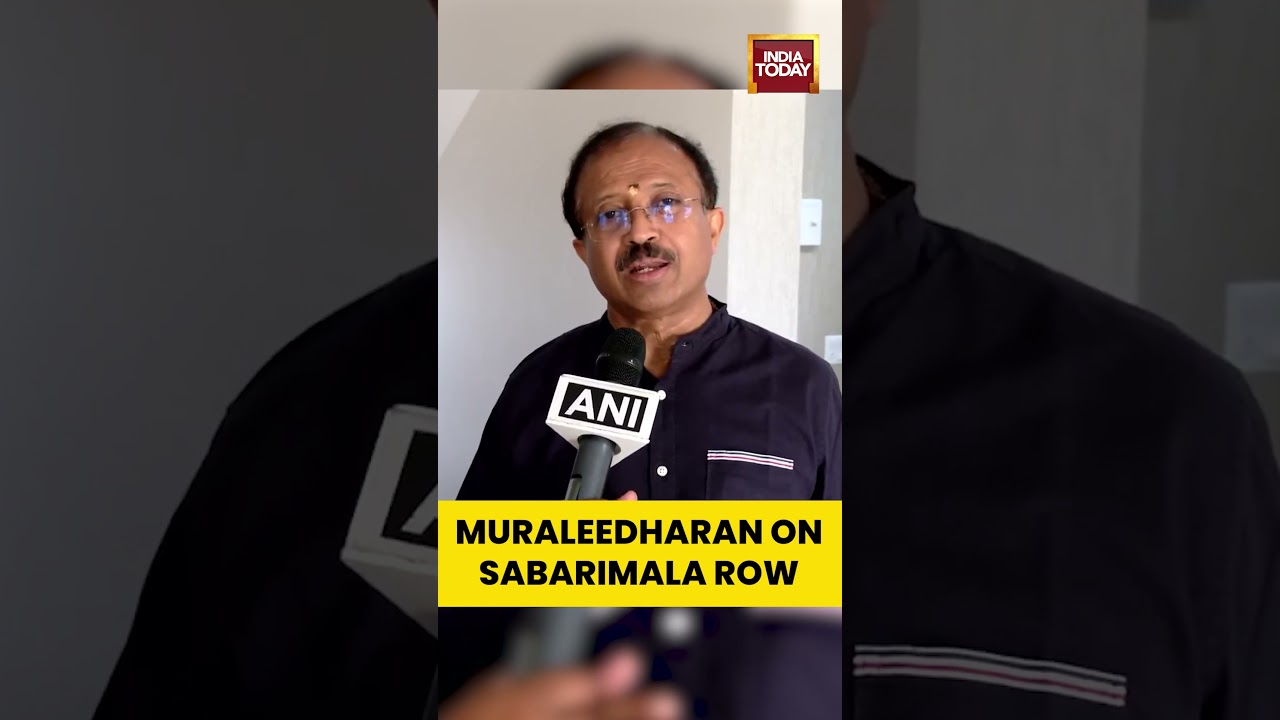 #BJP&rsquo;s #VMuraleedharan calls #Sabarimalagoldplating a #daylightrobbery, demands government action