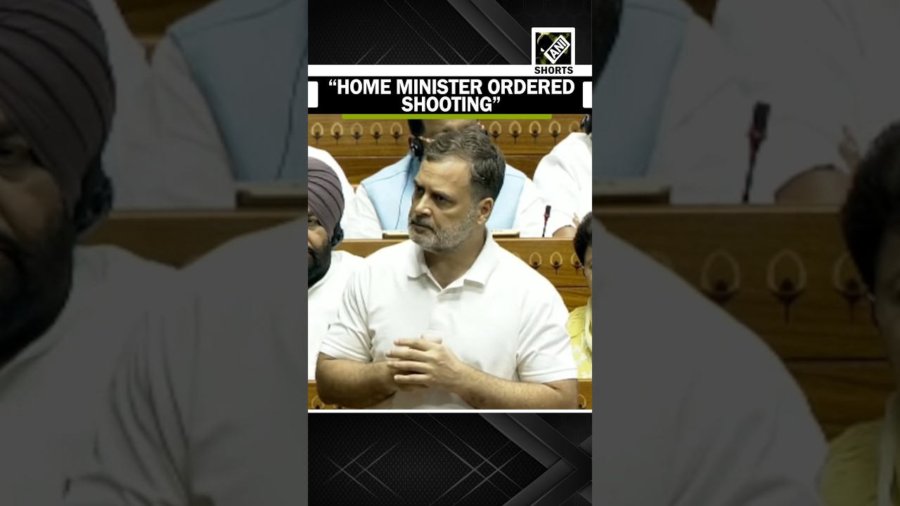 &ldquo;Home Minister Amit Shah ordered shooting&hellip;&rdquo; Rahul Gandhi&rsquo;s big remark in Lok Sabha Debate