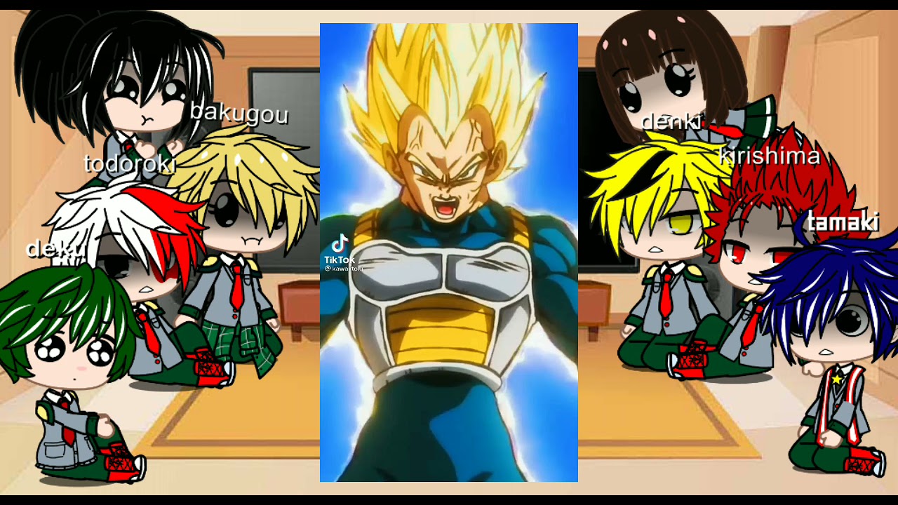 bnha reacciona a dragón ball {drama creo}