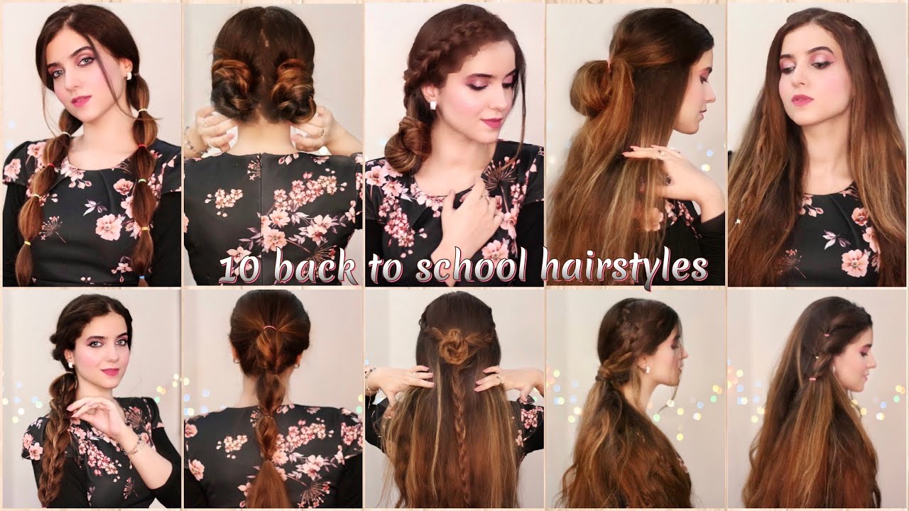 10 Back to School Hair Styles Part 2 | Daily hairstyles | Easy Hairstyles | Long Hairstyles ||