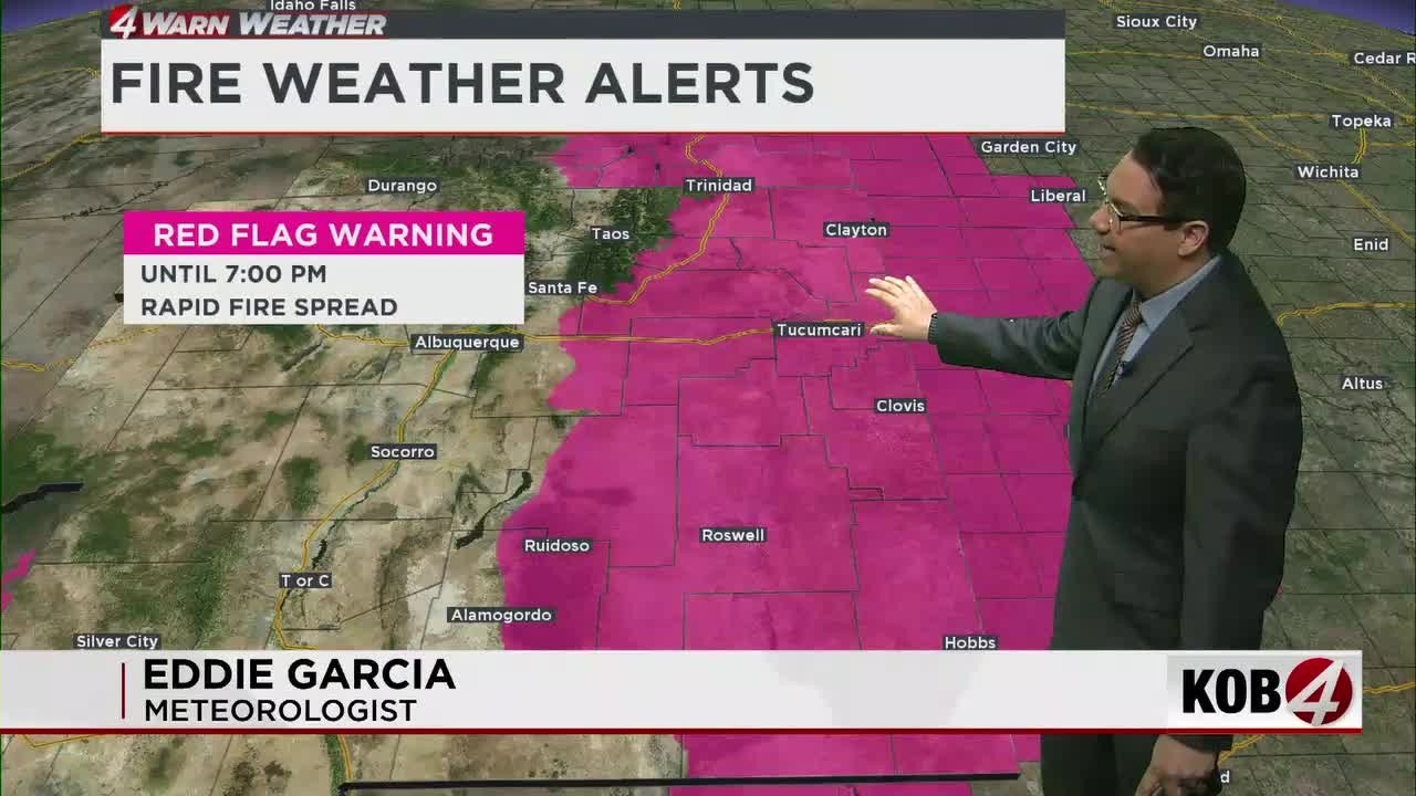 Strong winds and fire risk coming to New Mexico this Friday