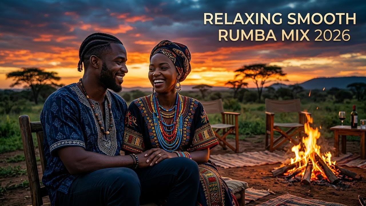Congo Moonlight Rhumba &mdash; Deep Relaxing African Guitar Music For Calm Sleep & Dreamy Nights