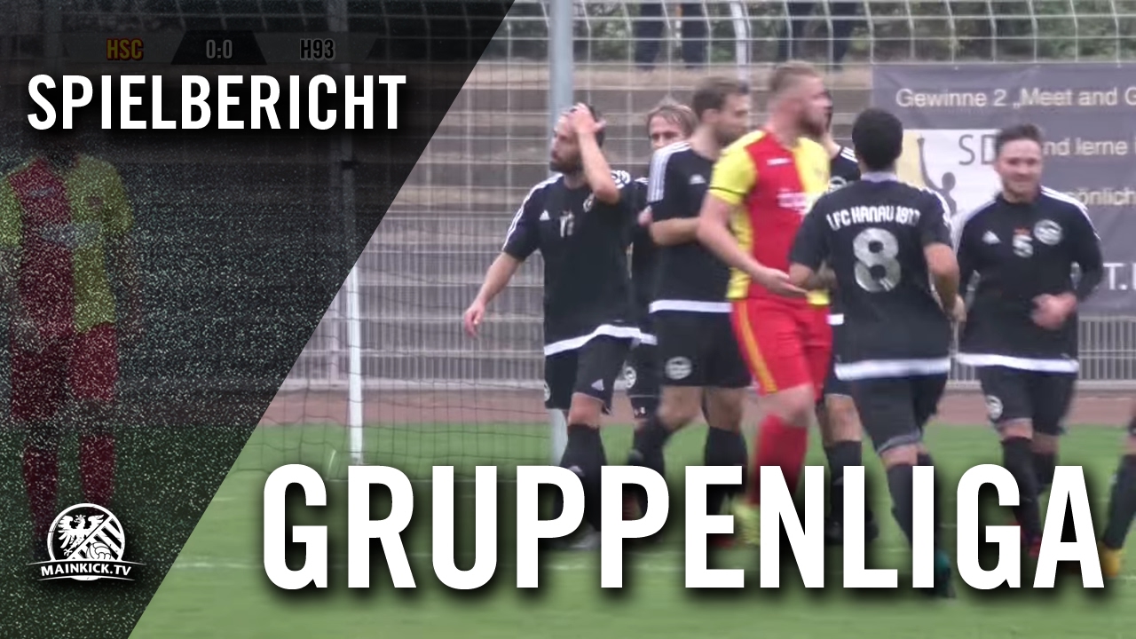 SC 1960 Hanau - 1. Hanauer FC 1893 (Gruppenliga Frankfurt, Gruppe Ost) - Spielbericht | MAINKICK.TV