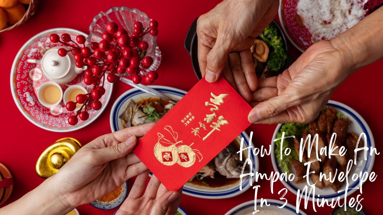 How To Make Ampao Envelopes In 3 Minutes! | Paano Gumawa Ng Ampao Sa 3 Minuto! 🧧