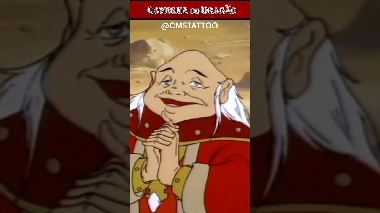 CAVERNA DO DRAG&Atilde;O 🐉 Frases do Mestre dos Magos 🤪 #cavernadodragao #dungeonsanddragons #shorts