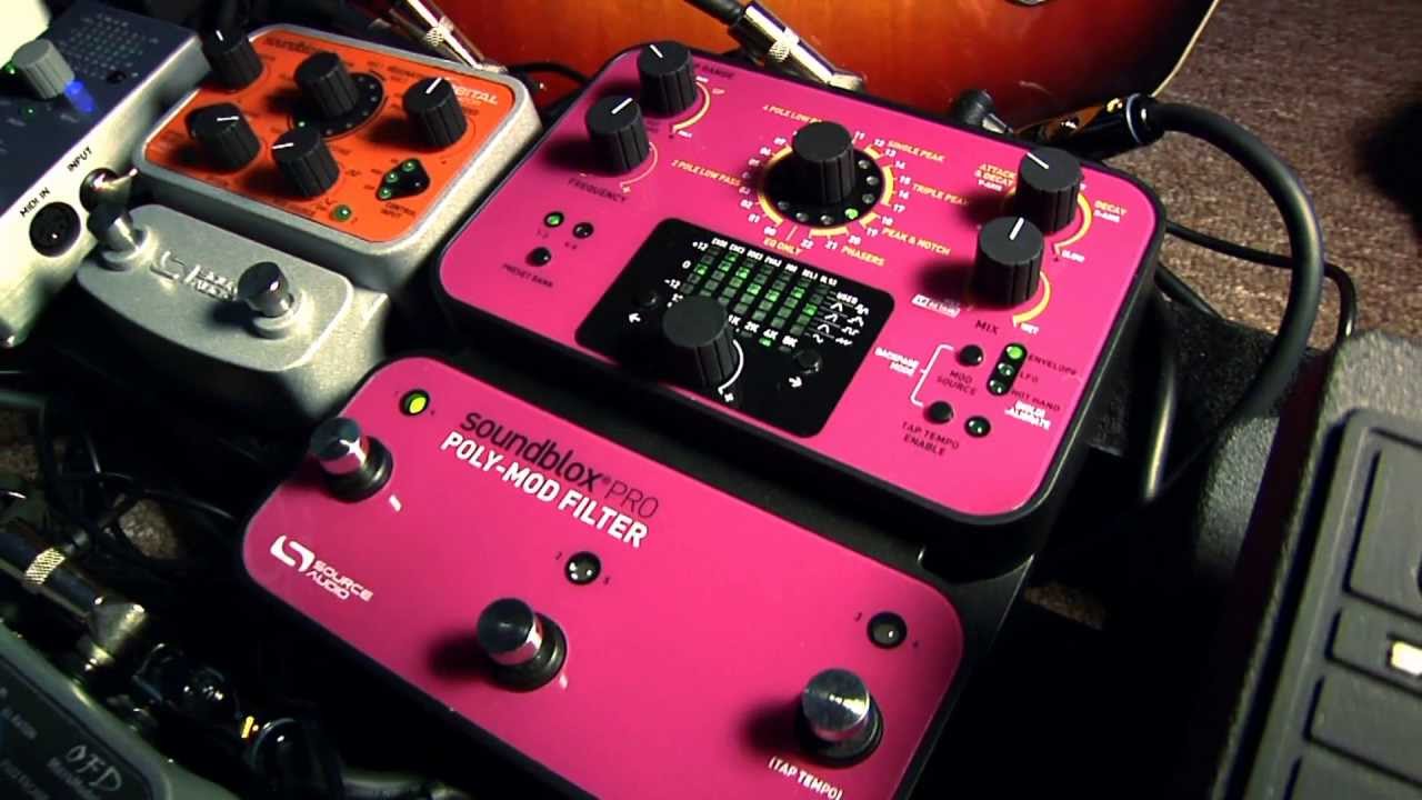 Soundblox Pro Poly-Mod Filter Demo