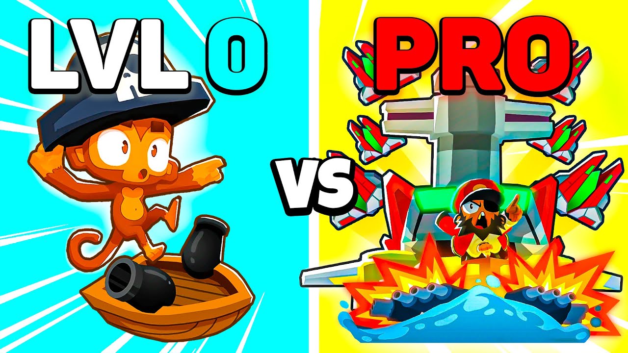 É Possível Derrotar Todos Os BLOONS Só Com O MACACO BUCANEIRO?