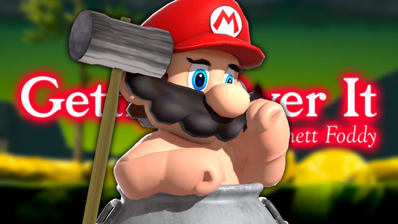 Mario Plays: GETTING OVER IT!!!