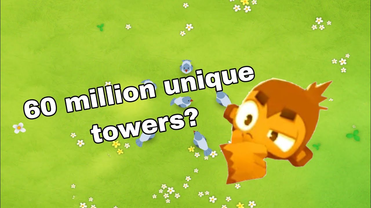 How many different towers are there in Btd6 in total?