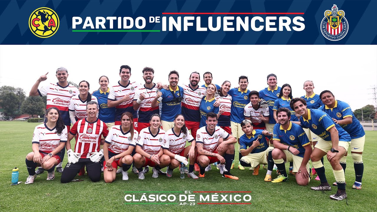 🐐🇮🇩 Chivas vs America. ¡Partido de influencers! ⚽️