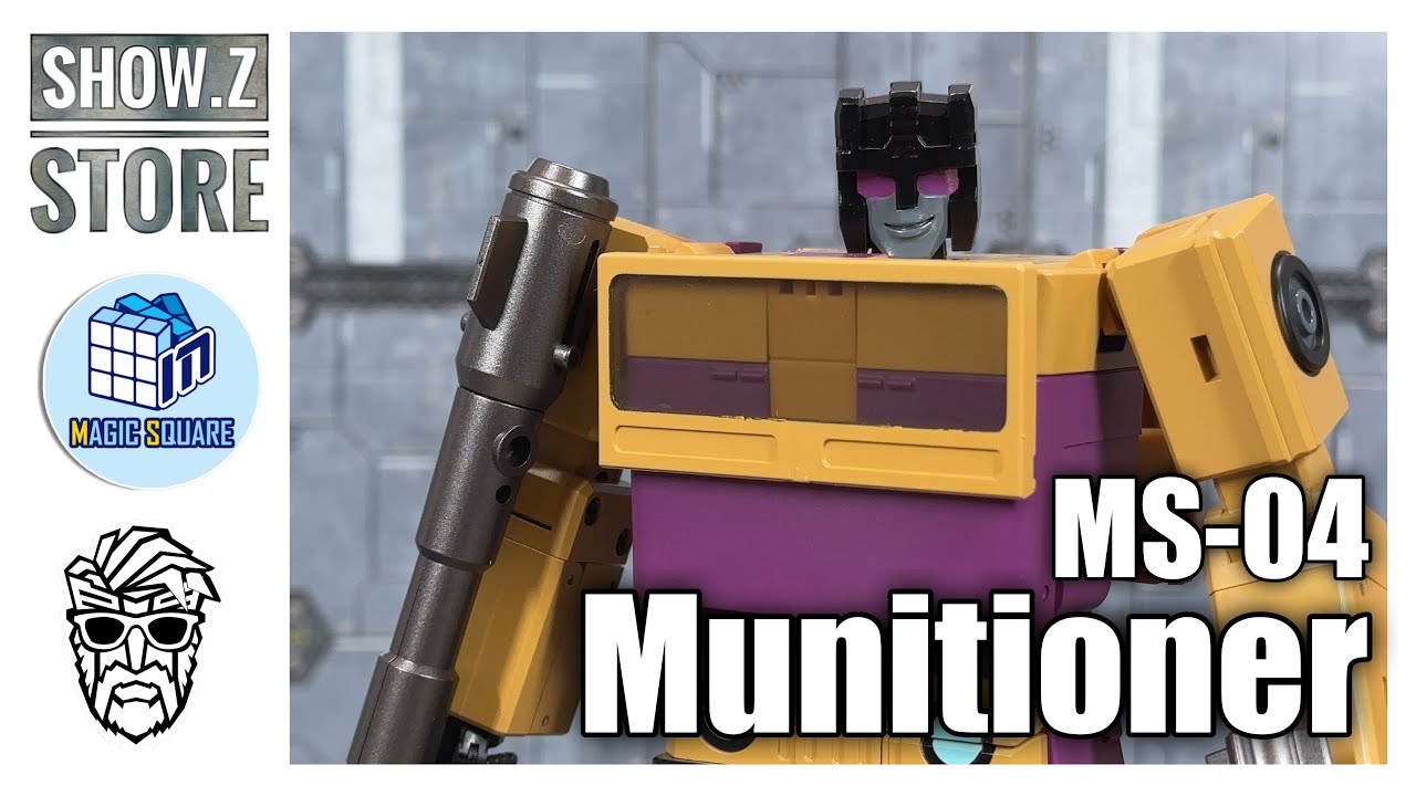 Magic Square MS-04 Munitioner Transformers Masterpiece Swindle