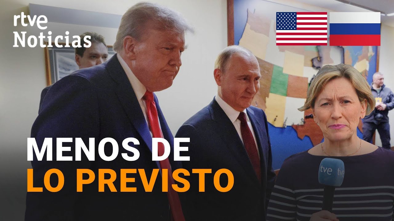 TRUMP - PUTIN: El LÍDER RUSO MANTIENE sus EXIGENCIAS pese a la CUMBRE | RTVE Noticias