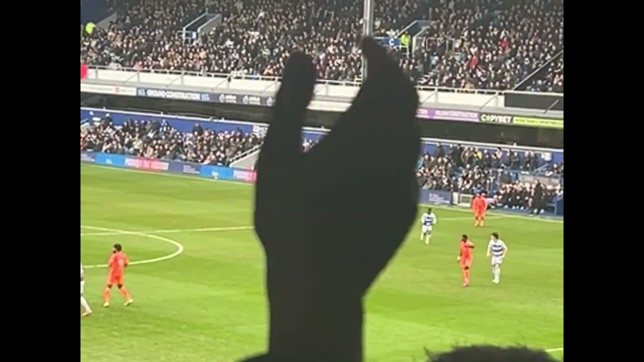 QPR vs coventry 💙🤍Cheer up Fat Frank 