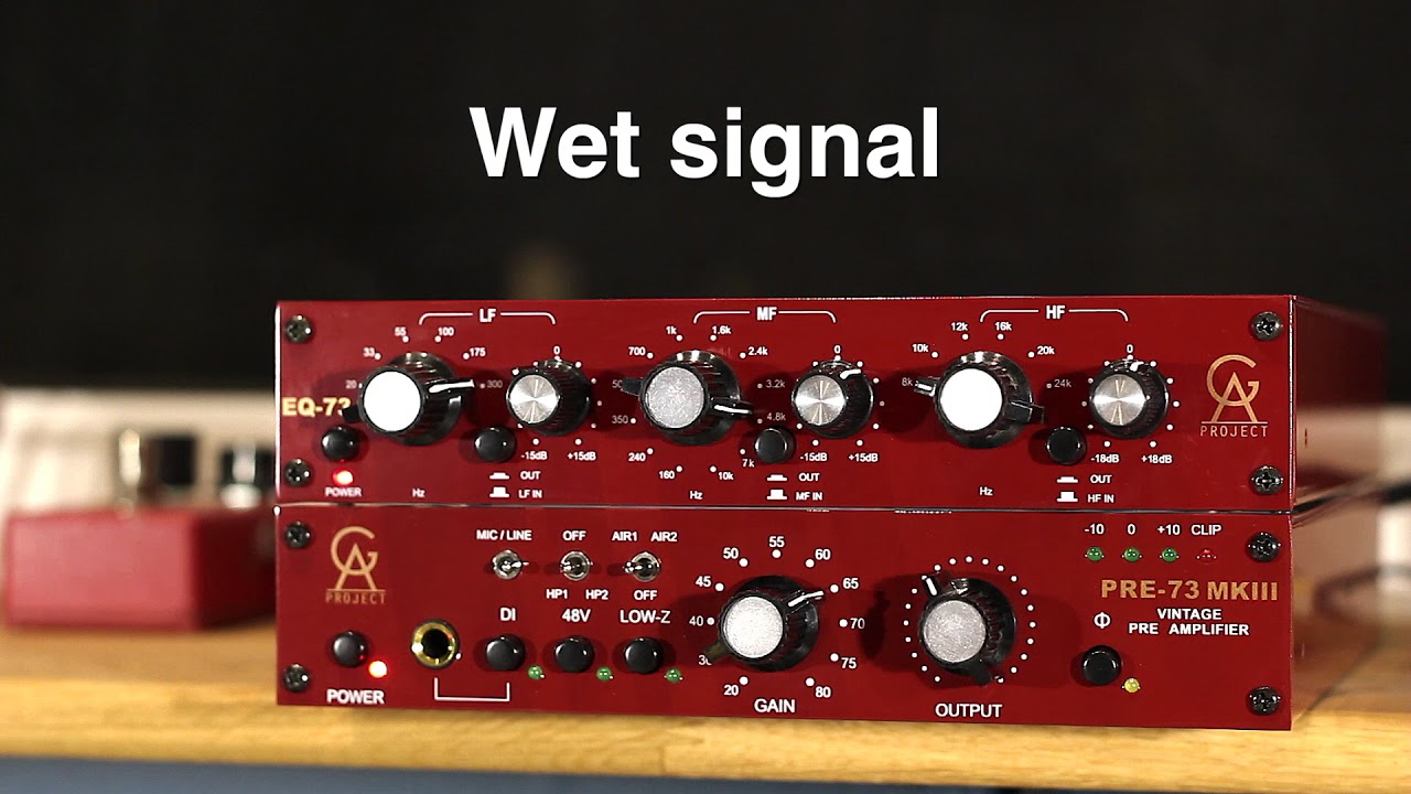 Golden Age Projct PRE 73 MKIII Video