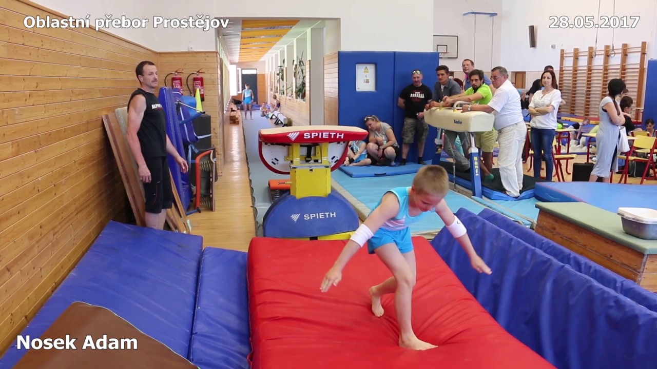 Gymnastika závody Prostějov 28.05.2017