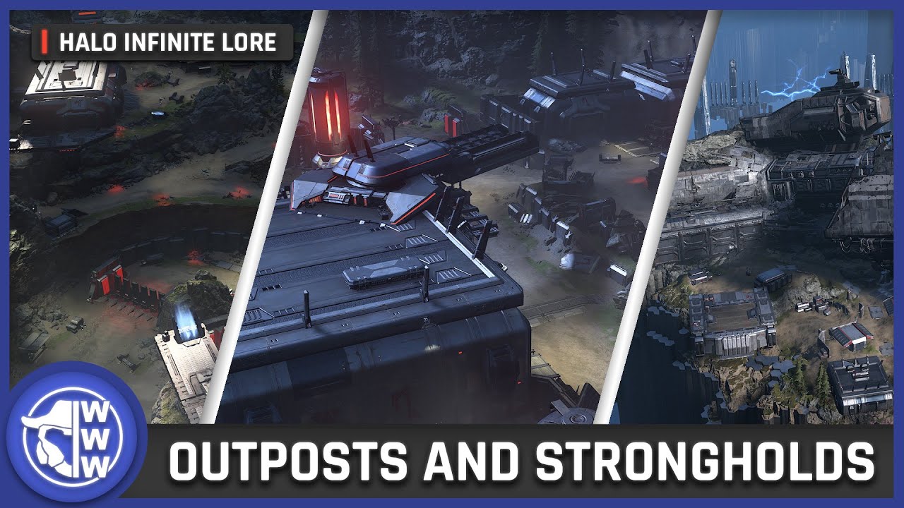 The Lore Behind ALL the Halo Infinite Campaign Outposts | Halo Lore