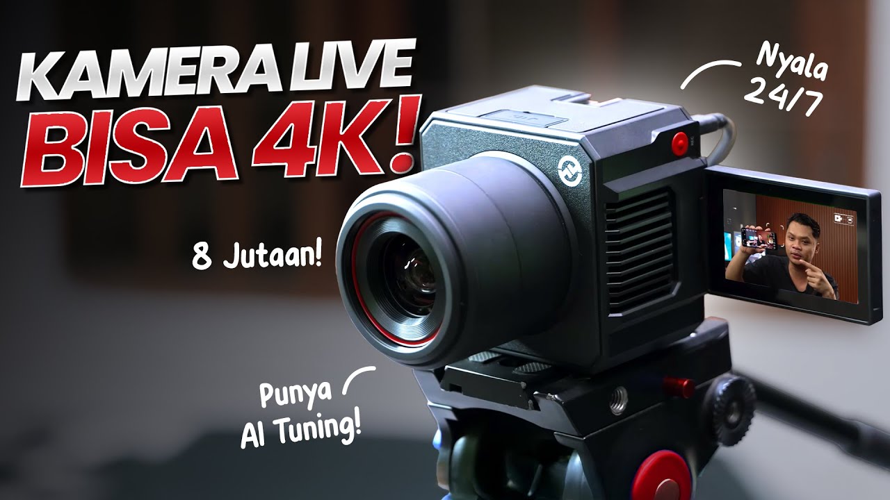 Kamera LIVE STREAMING yang Kuat LIVE 24 JAM NON STOP !! Hollyland VenusLiv Air