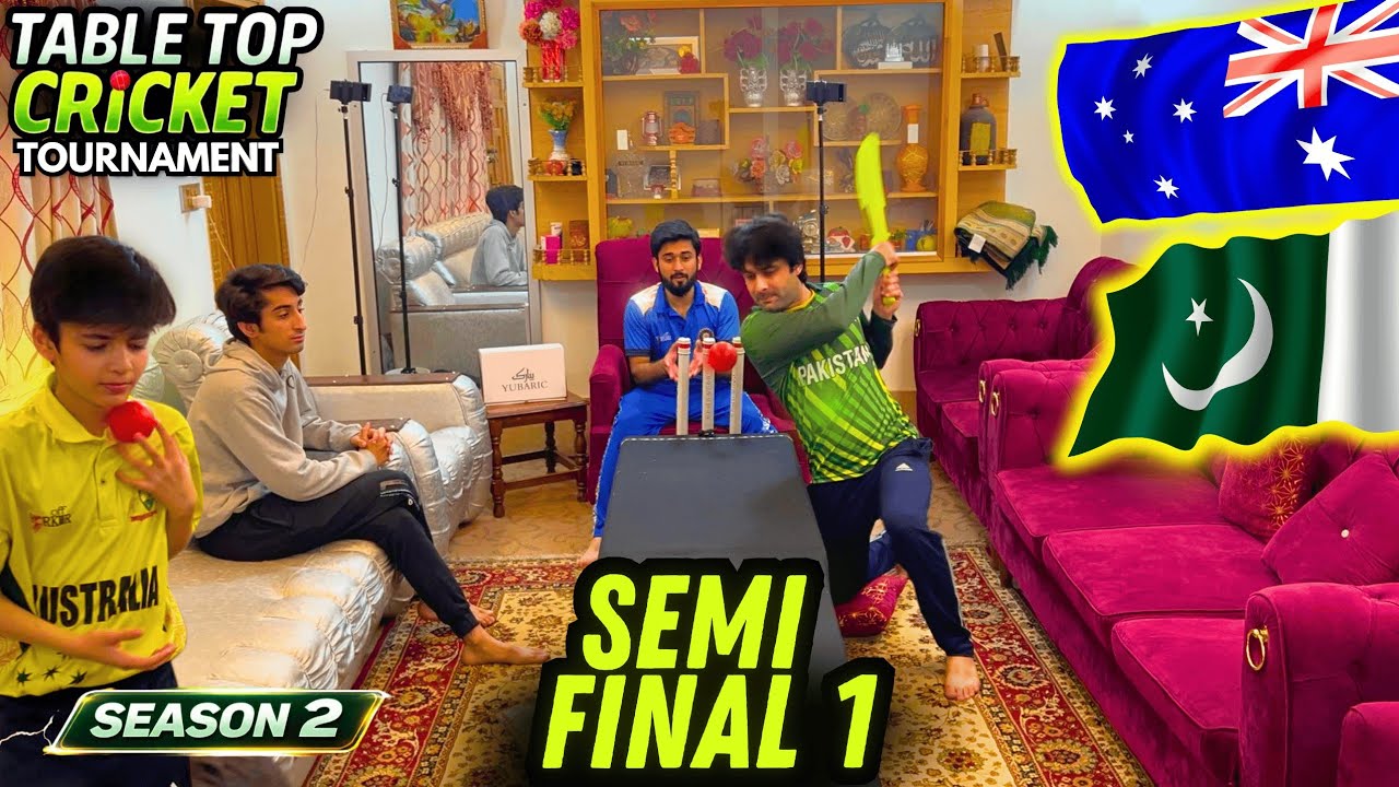 Pakistan in Trouble! | SEMI FINAL 1   PAK vs AUS | Table Top Cricket Tournament Season 2